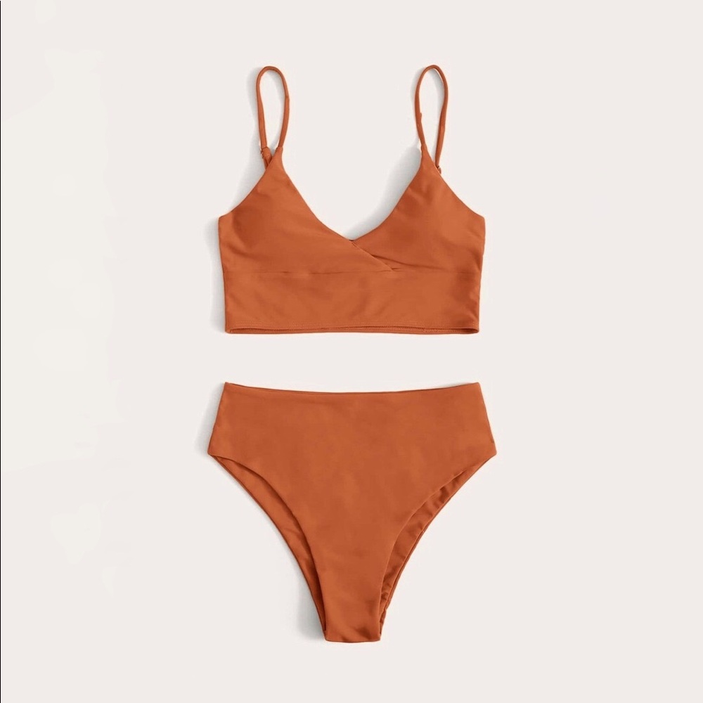 SHEIN Orange Bikini
